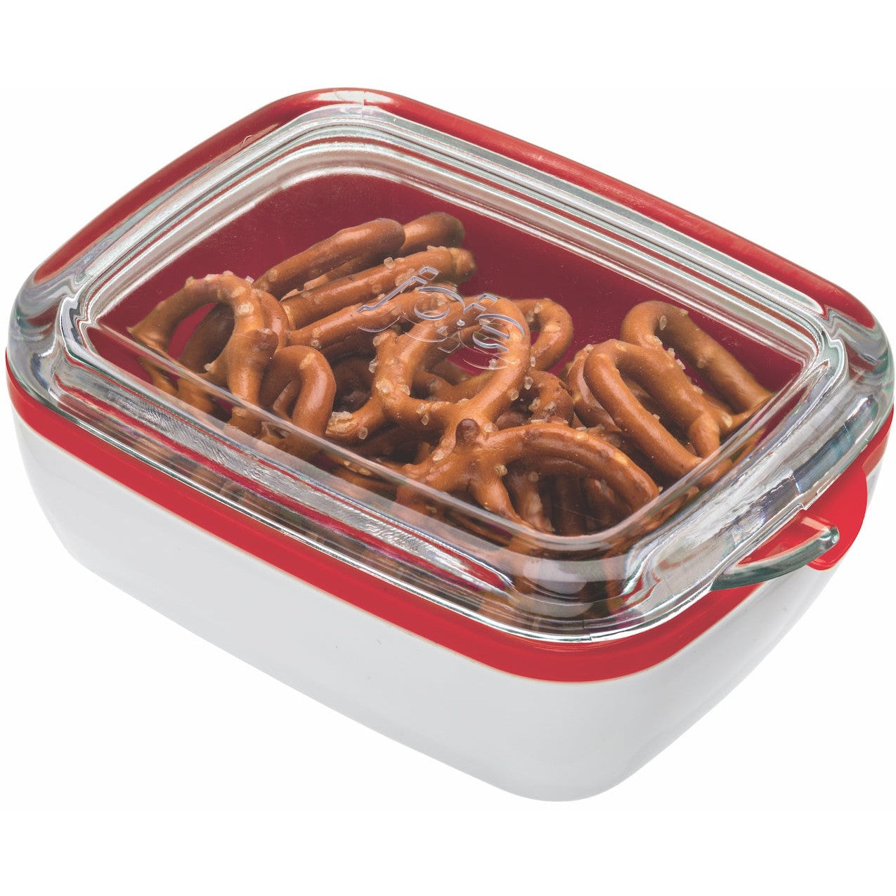 Contenedor alimentos para llevar 7oz rojo