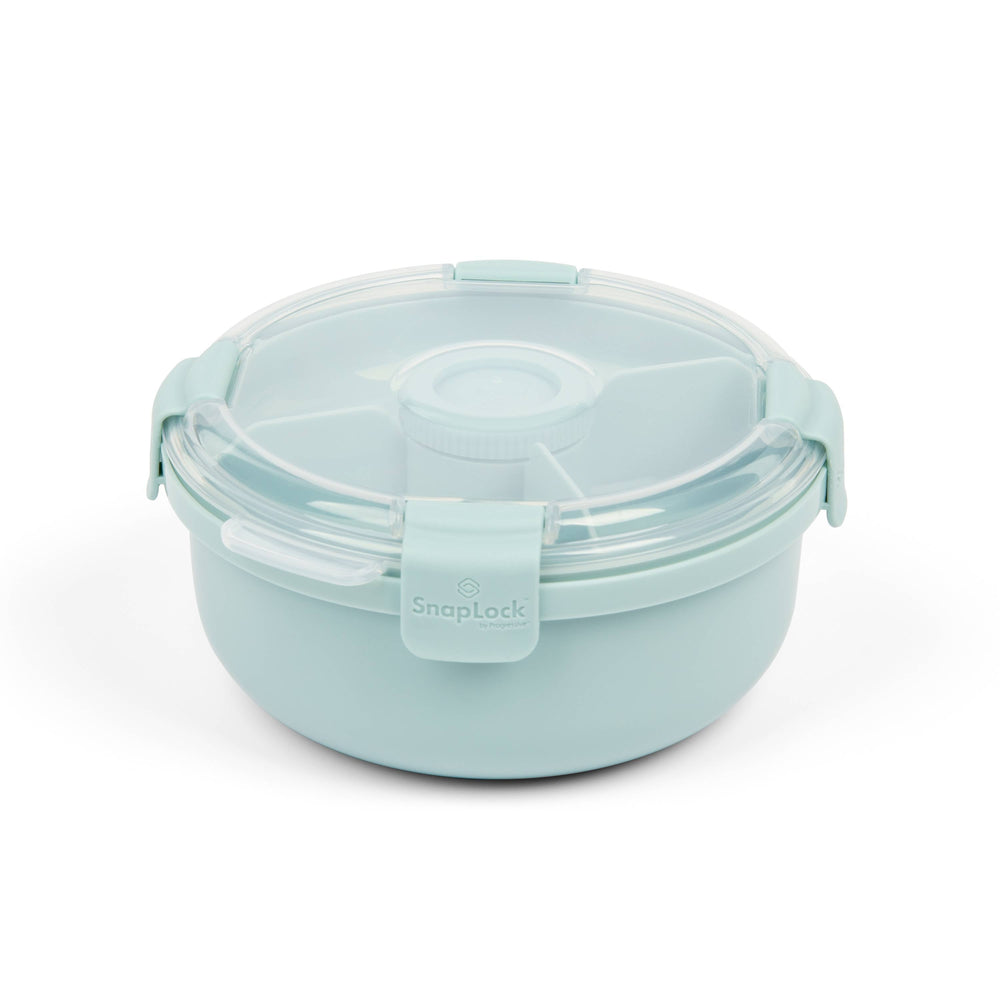 Contenedor ensalada para llevar 4 tazas sage Snaplock