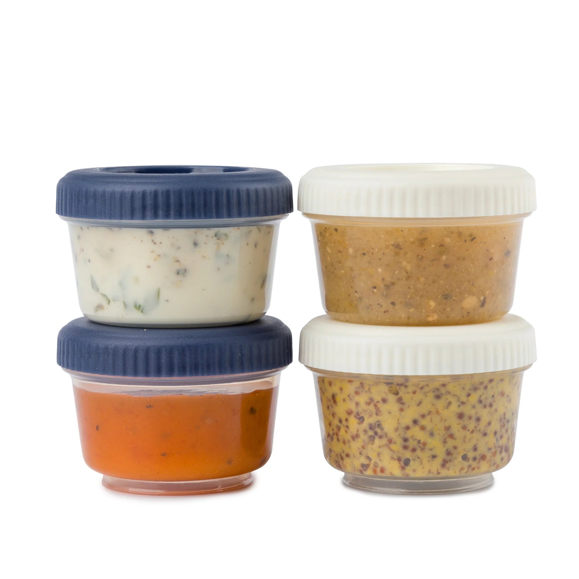 Contenedor salsas para llevar set x 4