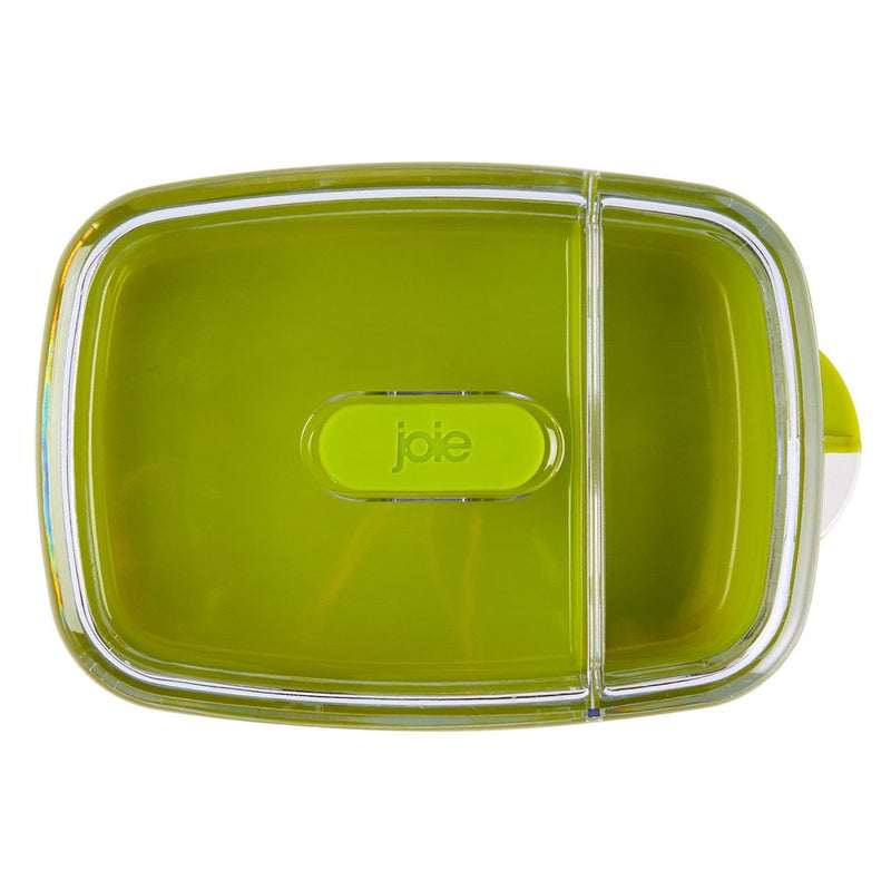 Contenedor sandwich & snack para llevar verde
