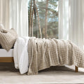 Cubrecama Velvet Premium Elenora beige arena