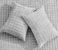 Cubrecama Velvet Premium Elenora gris perla