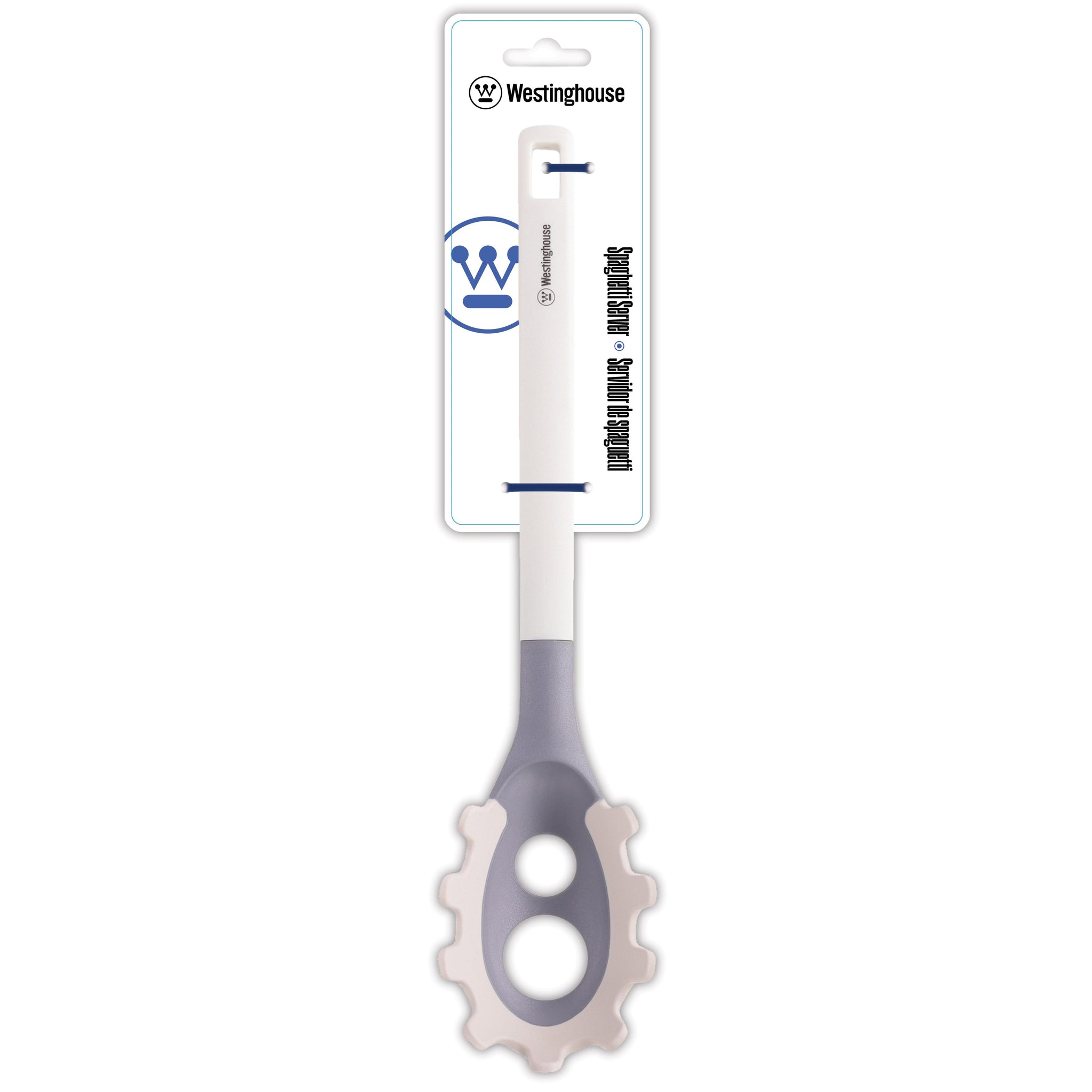 Cuchara pasta silicona Blanca – Resistente al Calor, Ergonómico y Antiadherente