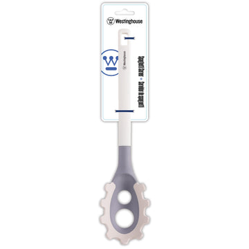 Cuchara pasta silicona Blanca – Resistente al Calor, Ergonómico y Antiadherente