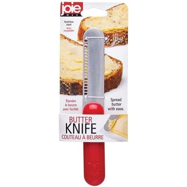 Cuchillo para Mantequilla Acero Inoxidable Joie rojo