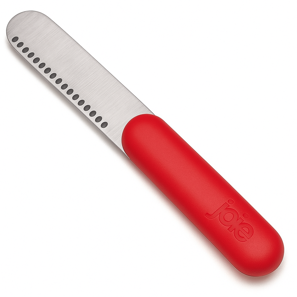 Cuchillo para Mantequilla Acero Inoxidable Joie rojo