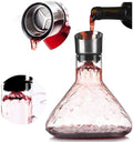 Decantador de Vino de Cristal 1.5 L con Aireador Integrado
