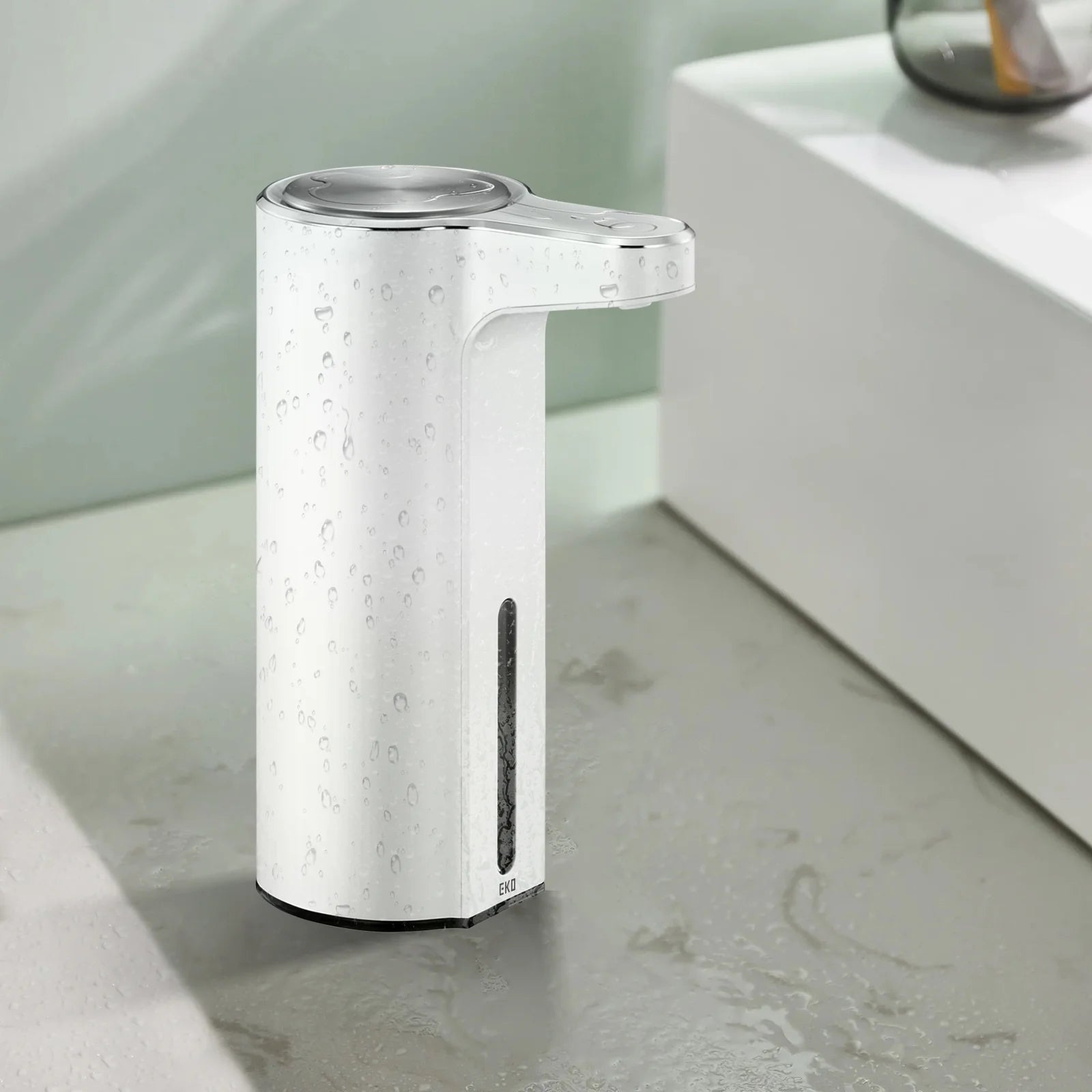 Dispensador Automático de Jabón Aroma SMART Blanco USB– Sensor Inteligente, Recarga USB y 3 Niveles de Dosificación