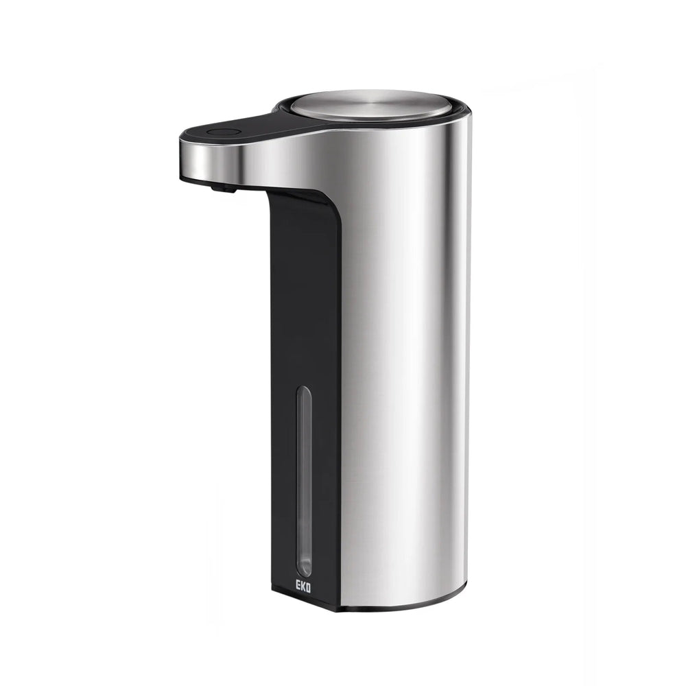 Dispensador Automático de Jabón Aroma SMART Plateado USB– Sensor Inteligente, Recarga USB y 3 Niveles de Dosificación