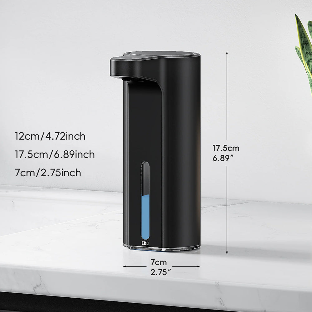 Dispensador Automático de Jabón Aroma Smart Negro USB