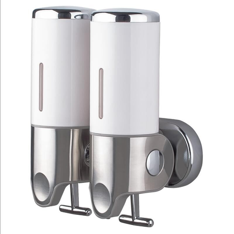 Dispensador Doble de Pared blanco