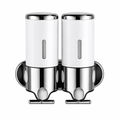Dispensador Doble de Pared blanco