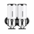 Dispensador Doble de Pared blanco