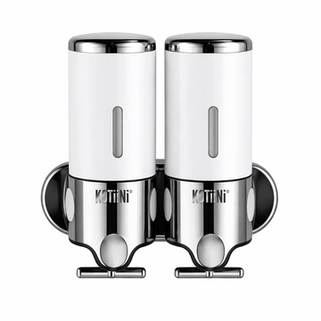 Dispensador Doble de Pared blanco
