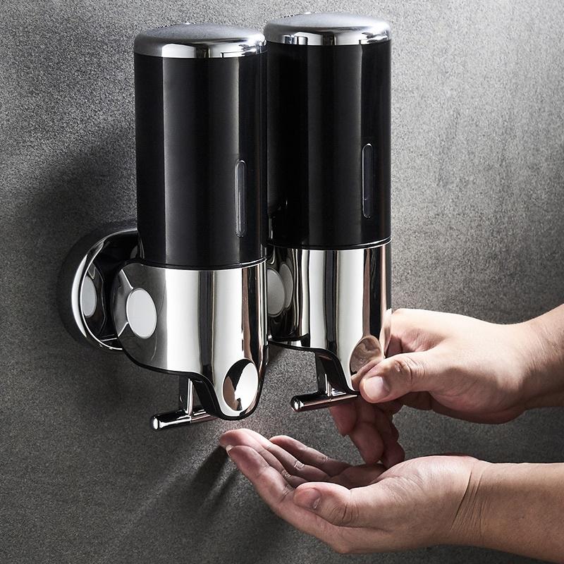 Dispensador Doble de Pared negro
