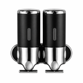 Dispensador Doble de Pared negro