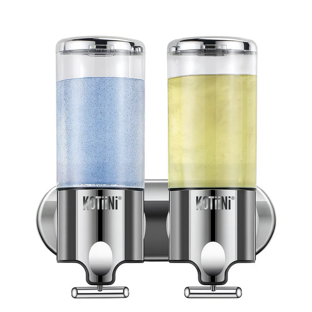 Dispensador Doble de Pared transparente