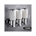 Dispensador Triple de Pared blanco