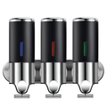 Dispensador Triple de Pared negro