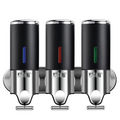 Dispensador Triple de Pared negro