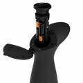 Dispensador automático jabón espuma Otto de 9.5 oz negro