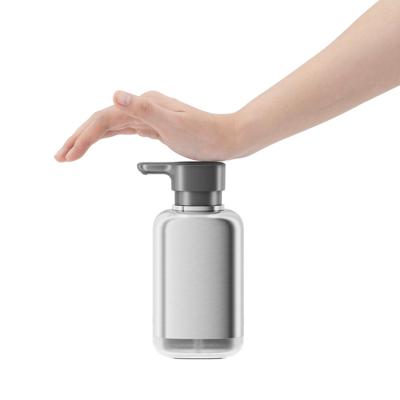 Dispensador de jabón líquido Aroma 300 ml acero plateado mate