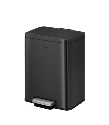 Tacho de basura con pedal Madison 20 L acero negro