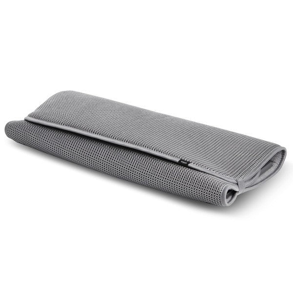 Escurridor de Platos Plegable Udry Gris – Con Mat de Microfibra y Rack Removible