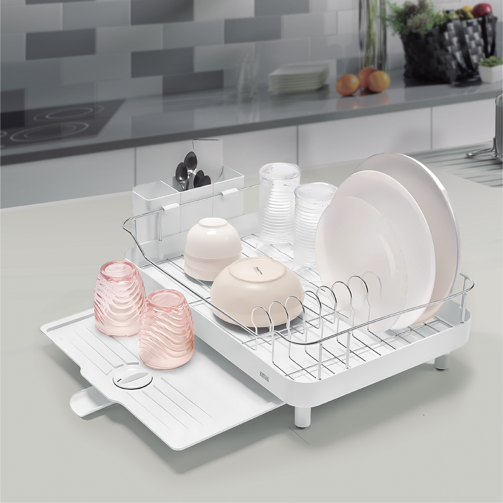 Escurridor de platos Smart Plus 1 nivel blanco