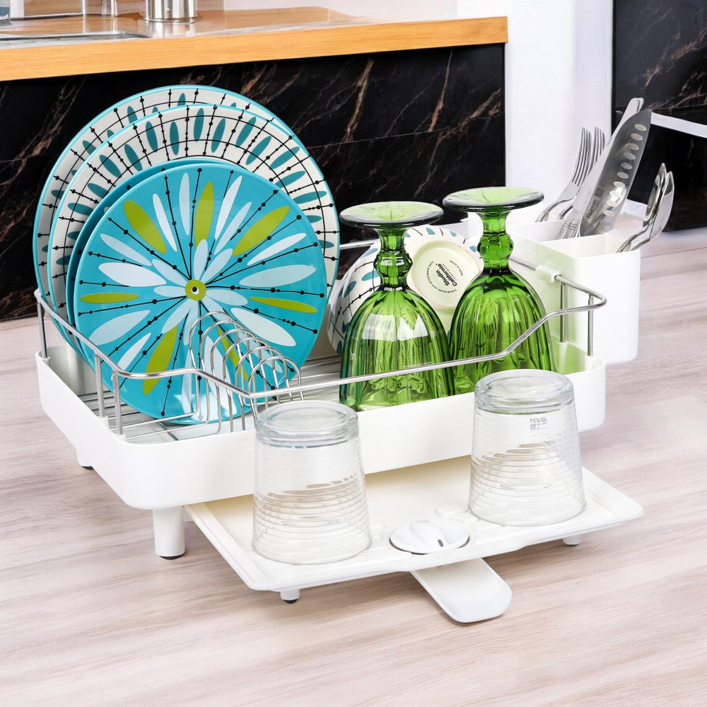 Escurridor de platos Smart Plus 1 nivel blanco