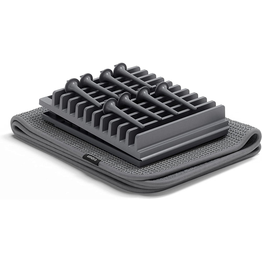 Escurridor de platos Udry Peg gris
