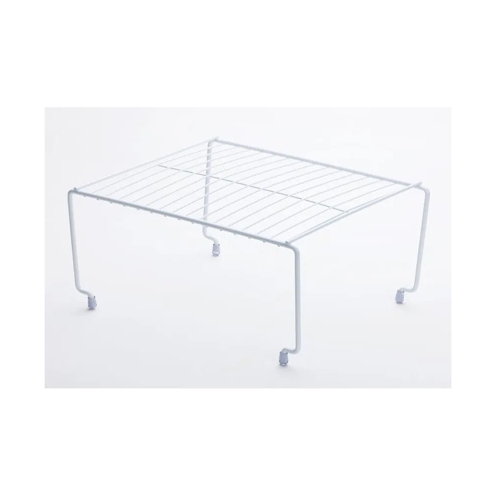 Estante apilable 32cm Organizare - blanco