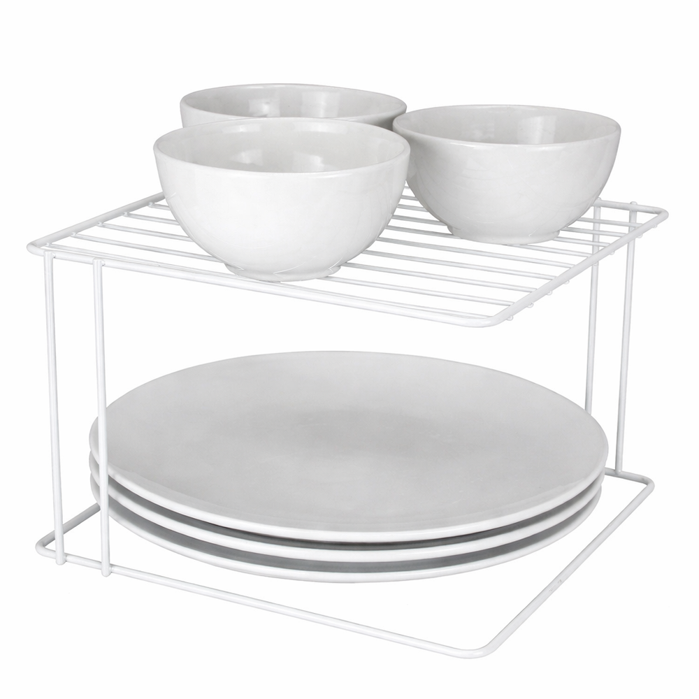 Estante apilable Organizare cuadrado 26cm blanco