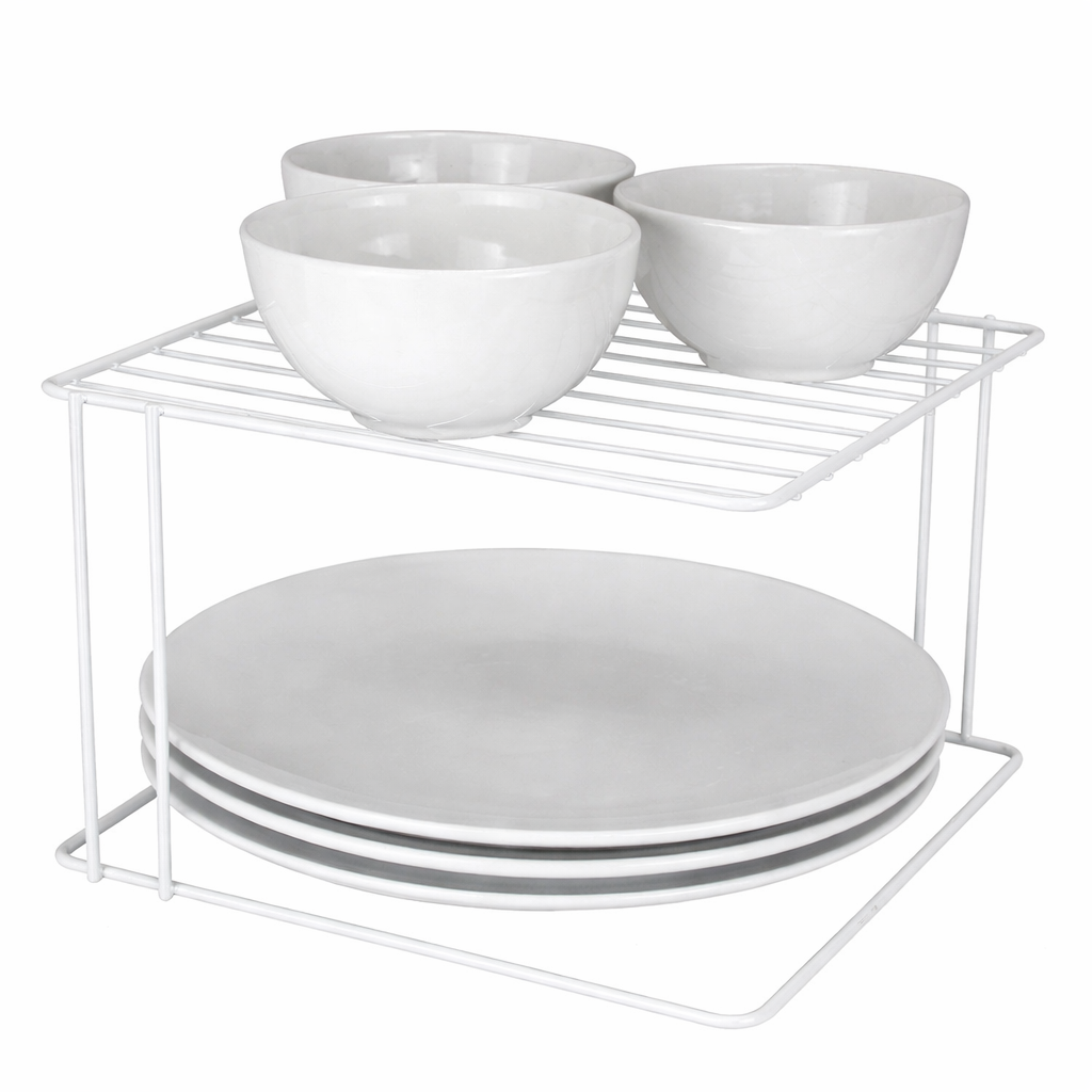 Estante apilable Organizare cuadrado 26cm blanco