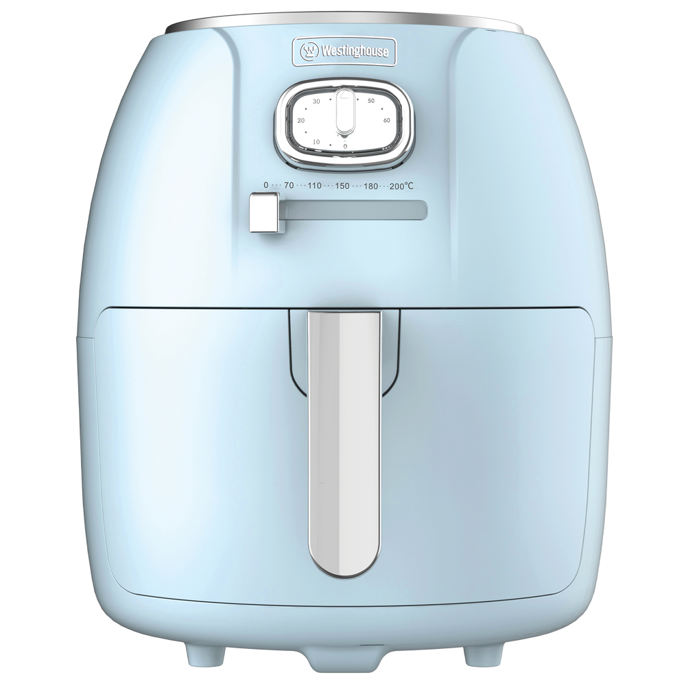 Freidora de Aire Retro 4L celeste