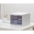 Gabinete 4 cajones blanco