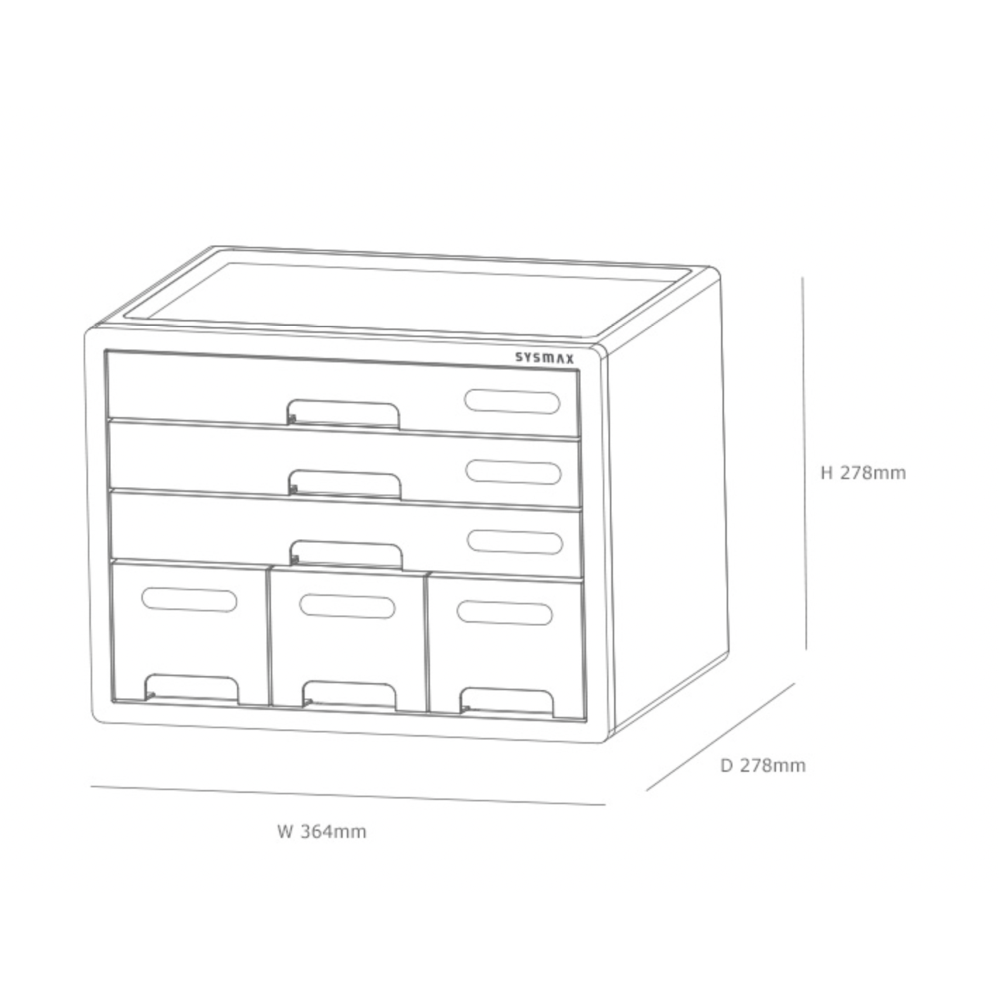 Gabinete Combo blanco