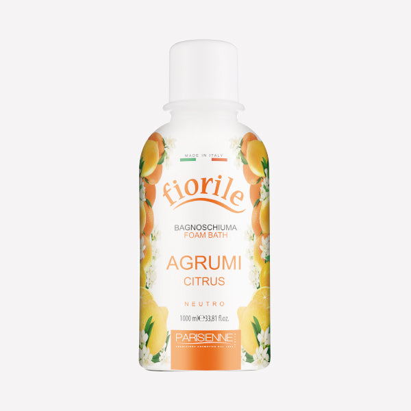 Gel de Ducha Neutro Fiorile con Aroma a Cítricos 1000 ml – Hecho en Italia, Energía Mediterránea para la Piel