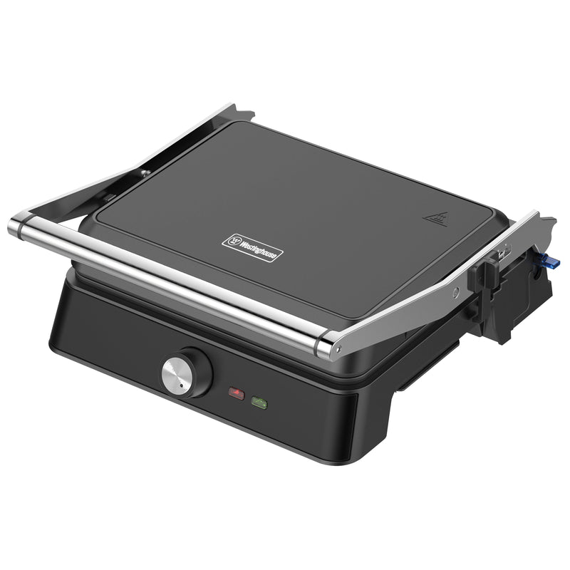 Grill plancha eléctrico Retro Westinghouse 2200 W negro