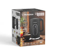 Hervidor Digital con Pantalla Táctil 1.7L Negro Mate