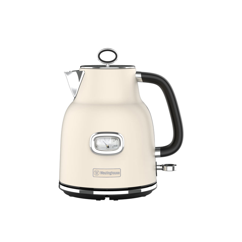 Hervidor eléctrico Retro Westinghouse 1.7 L crema