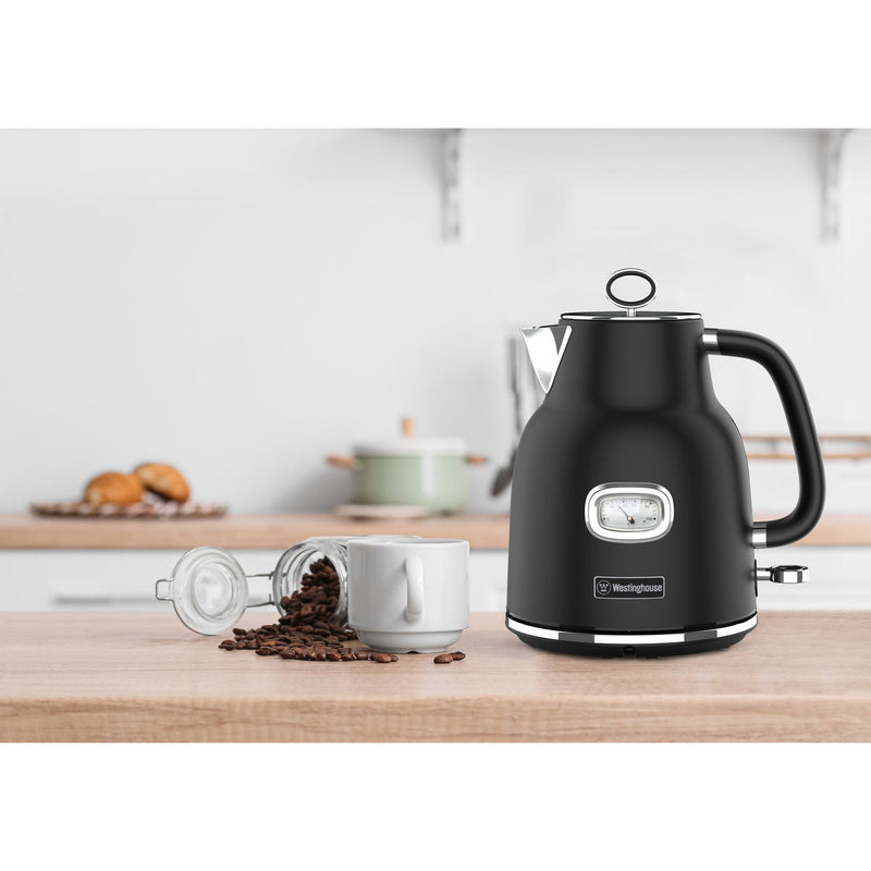 Hervidor eléctrico Retro Westinghouse 1.7 L negro