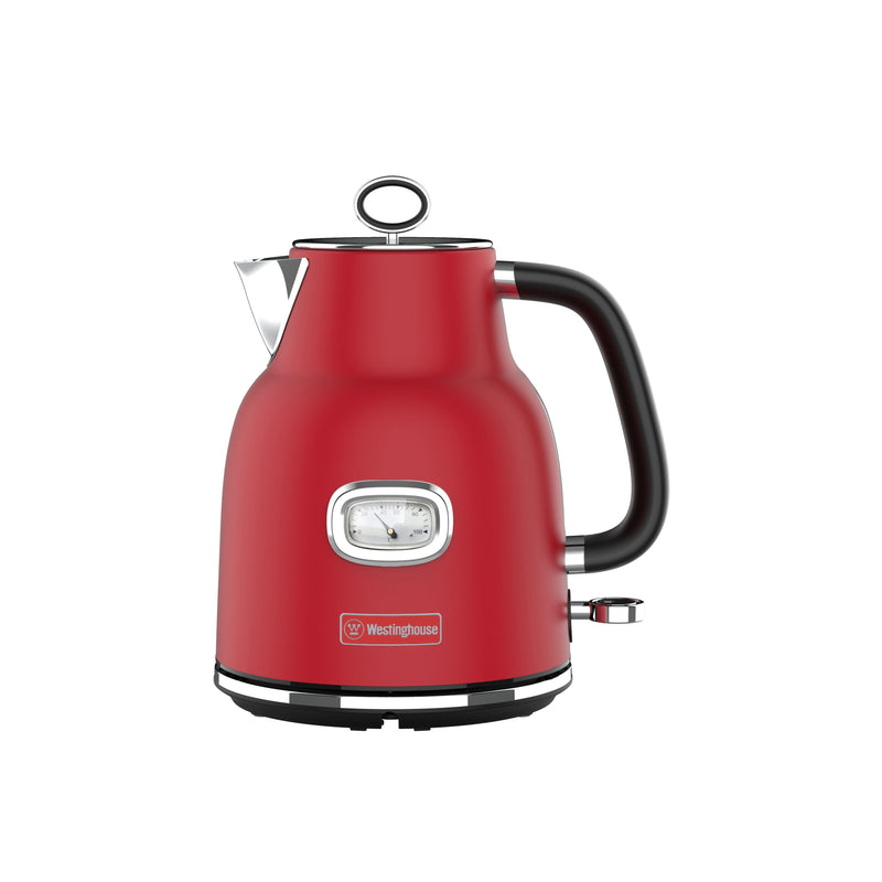 Hervidor eléctrico Retro Westinghouse 1.7 L rojo