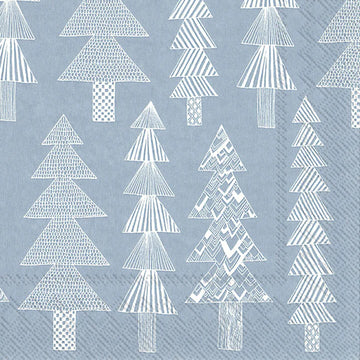 Set x 20 servilletas Kuusikossa celeste large de papel