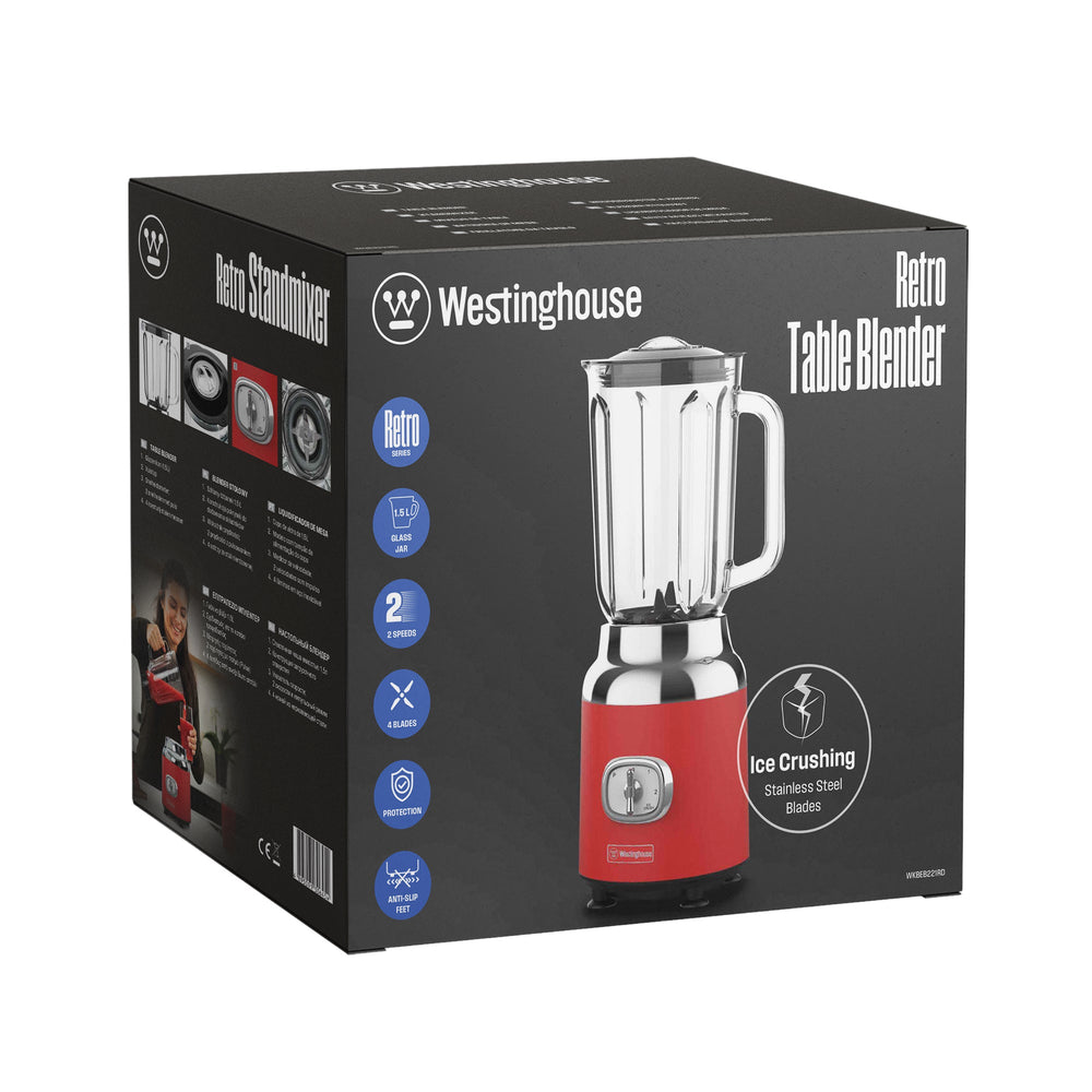 Licuadora Retro 1.5 ltrs roja