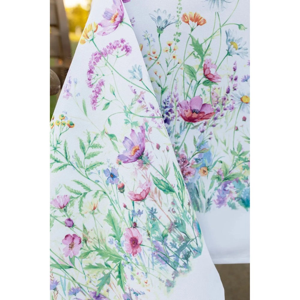 Mantel Antimanchas Abigail redondo 4-6 personas - Tela Resistente y Lavable