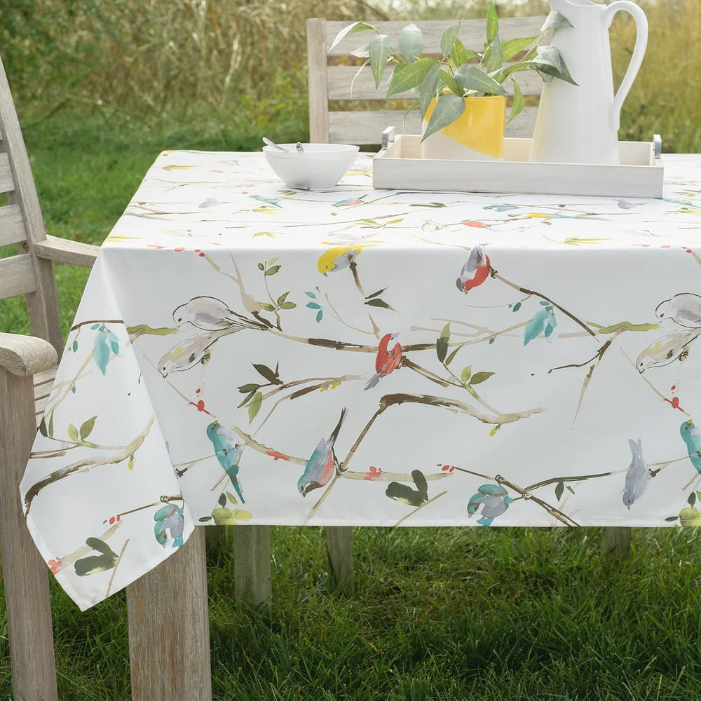 Mantel Antimanchas Menagerie 8-10 personas - Tela Resistente y Lavable