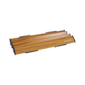 Mesa plegable de aluminio amaderada - Altura Ajustable, Aluminio y Ultraliviana 56x41cm