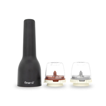 Moledor especias Finamill Classic eléctrico negro recargable USB