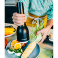 Moledor especias Finamill Classic eléctrico negro recargable USB